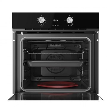 Teka HLB 8418 P BK Φούρνος Ηλεκτρικός Άνω Πάγκου 70lt με Πυρόλυση